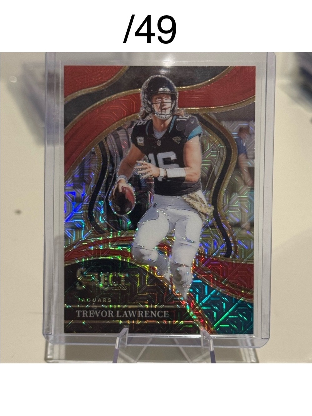 2023 Trevor Lawrence /49 Panini Select Club Level Prizm